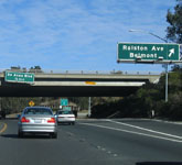 hwy 92 freeway sign